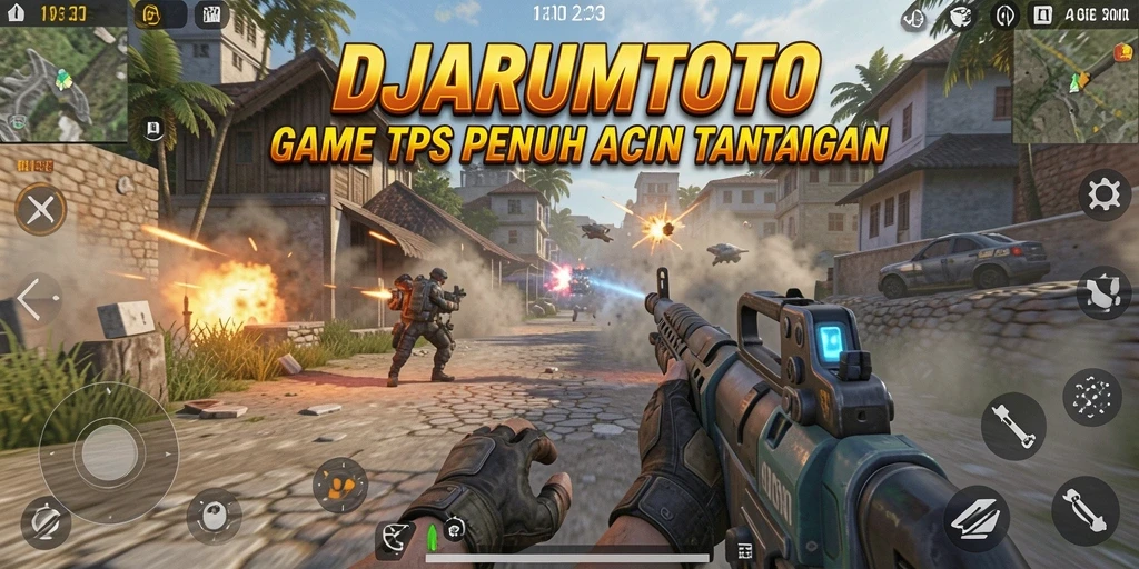 Tangkapan layar dari gameplay seru DJARUMTOTO saat bertempur di arena.
