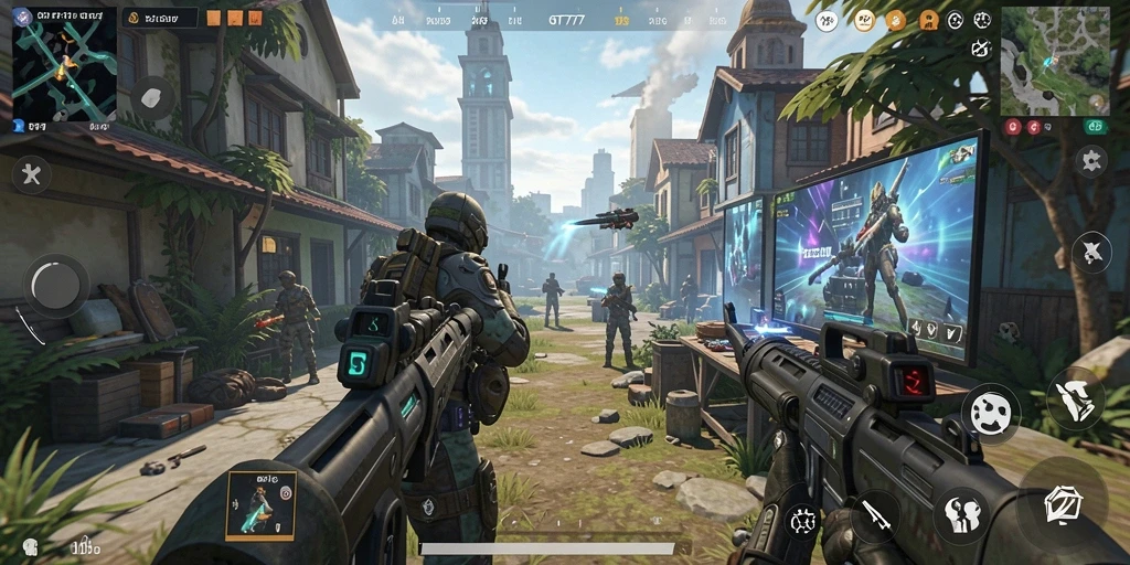 Tampilan gameplay GT777 yang menawan dan interaktif dalam simulasi.