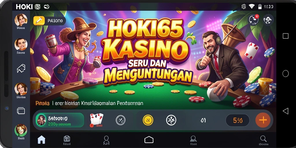 Tampilan gameplay HOKI65 yang menarik dan mengasyikkan.