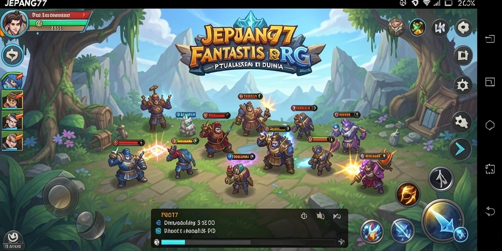Gameplay seru JEPANG77 di dunia RPG yang menantang.