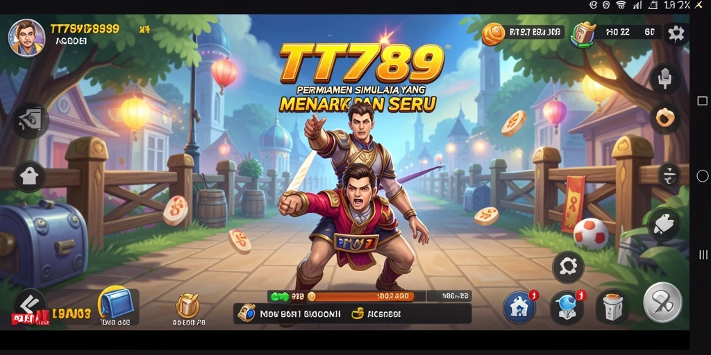 Tampilan gameplay utama TT789 yang seru dan interaktif.